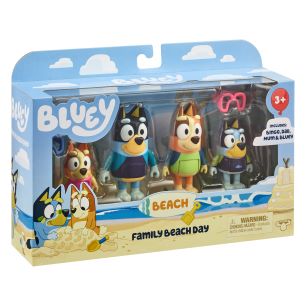 Bluey 4pk Figure Set